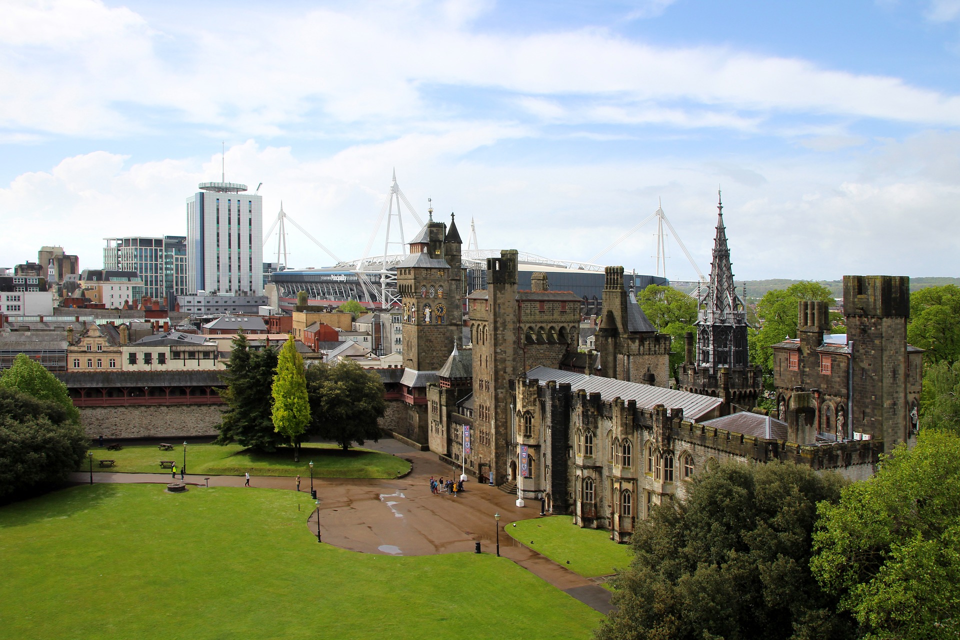 cardiff panorama